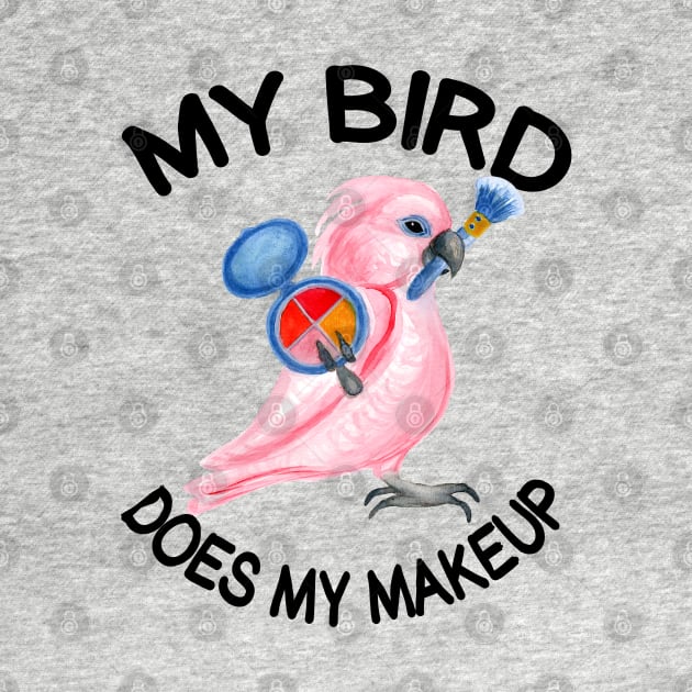 My Parrot Does My Makeup by IvyLilyArt